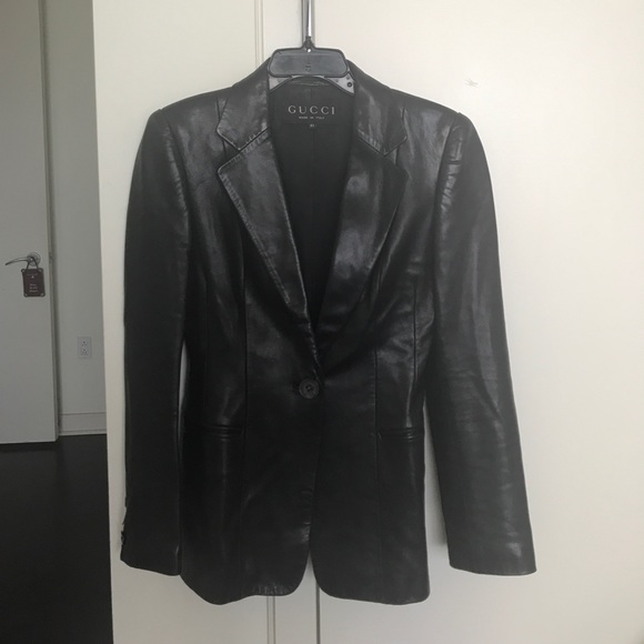Gucci Jackets & Blazers - ⭐️🌴Gucci Leather Jacket
